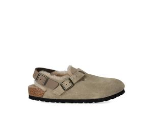 CLOG TOKIO SHEARLING TAUPE BIRKENSTOCK 40