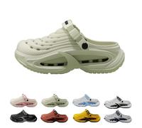 Clogs for Men Lightweight Slip-On Garden Shoes for Yard Work, Beach Walks & Everyday Comfort (Beige,46-47)