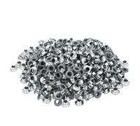 Cloimei 500 Pezzi Occhielli Occhielli in Metallo Occhielli in Ferro Rinforzato con Bordo Tondo Colorato per Abbigliamento Scarpe Artigianato Fai da Te 4 Colori Elementi di Fissaggi (YK4/5C11 (grigio))