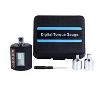 Cloimei Adattatore per chiave dinamometrica digitale Display LCD retroilluminato Misuratore di coppia con teste di azionamento da 1/4 3/8 pollici Unità di misurazione multiple per