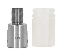 Cloimei Biella per mandrino 15mm M14x1 Adattatore per mandrino per tornio ad alta precisione in acciaio inossidabile trattato termicamente di alta qualità per applicazioni su mini