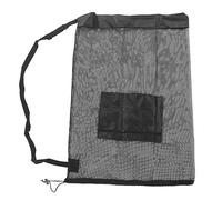 Cloimei Borsa sportiva in rete per palloni, extra large, durevole, con coulisse, con tracolla regolabile, per basket, calcio, pallavolo, baseball, attrezzatura da spiaggia, lavande (S)