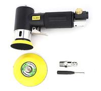 Cloimei Levigatrice angolare pneumatica professionale 3 pollici 2 pollici Levigatrice orbitale ad alta velocità 15000 giri/min per lavori pesanti per lucidatura di metalli, legno,