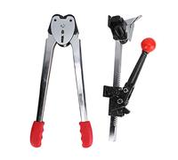 Cloimei Manuale PP Strap Tensioner Sealer Carton Strapping Packing Hand Tool Heavy Duty Professional Grade for Secure Packaging of Various Size Cartons with 12 16mm Wide PP Straps