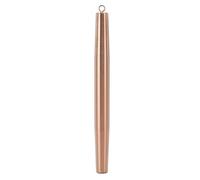 Cloimei Mattarello professionale in acciaio inossidabile Rullo multiuso per impastare e tritaghiaccio per cuocere al forno Pizza Pasticceria Utensile da in acciaio inossidabile 30 (Oro rosa)
