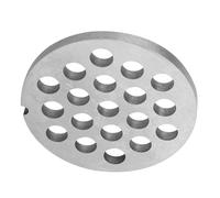 Cloimei Piastra professionale per tritacarne, coltello a disco, in acciaio al carbonio, resistente, tagliente, parte di ricambio per accessori per robot da, argento 62,8 mm x 5,5 (Piccolo foro