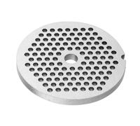 Cloimei Piastra professionale per tritacarne, coltello a disco, in acciaio al carbonio, resistente, tagliente, parte di ricambio per accessori per robot da, argento 62,8 mm x 5,5 (Piccolo foro