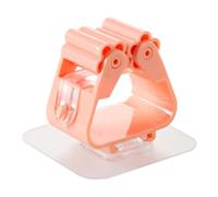 Cloimei Porta scope da parete autoadesivo, organizer per scope resistente, soluzione salvaspazio per, bagno e lavanderia, porta attrezzi in plastica.