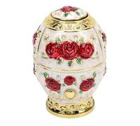 Cloimei Porta stuzzicadenti in stile europeo Elegante dispenser automatico pop-up Contenitore per stuzzicadenti a forma di per tavolo da pranzo Soggiorno Decorazioni per la casa P