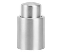 Cloimei Premium Stainless Steel Wine Bottle Stopper Vacuum Sealer Plug Champagne Preserver for Home Restaurants Silver 37g to 80g (L)