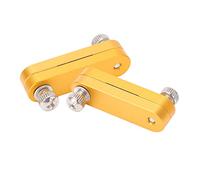 Cloimei Righello Limit Block Strumento di misurazione di precisione regolabile per la lavorazione del legno in lega di alluminio per mobili Fai da te e progetti di carpenteria Set
