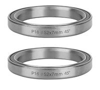 Cloimei Serie Sterzo per Bicicletta Cuffia con Cuscinetto Sigillato in Acciaio Resistente 41MM 47MM 49MM 52MM per Mountain Bike Bici da Strada Accessori da Ciclismo Grado Professio (52mm(P16))