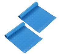 Cloimei Set di 2 tappetini per scaletta per Piscina, in Gomma Premium, Antiscivolo, 60 x 24 x 0,1 cm, tappetini protettivi per Piscine Fuori Terra, Superficie Antiscivolo