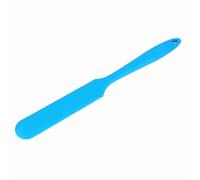 Cloimei Spatola per torte professionale in silicone Raschietto per cottura Utensile per miscelazione di calore per panettieri e pasticceri domestici Rosso Arancione Verde Blu 9,7 p (Blu)