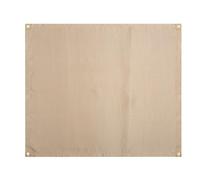 Cloimei Tappetino per braciere Coperta ignifuga in Fibra di Vetro Resistente Tappetino per griglia Pieghevole Resistente al Calore Elevato per Campeggio Falò da Spiaggia in Cortile (45X45 cm)