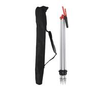 Cloimei Treppiede Professionale per topografia con Asta prismatica, da 75 cm a 120 cm, Regolabile, in Lega di Alluminio, per Stazione Totale, con Borsa per Il Trasporto, per proget