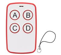 Clonazione Key Fob Telecomando Intelligente 4 Tasti 315MHZ Wireless Universale con Guscio in ABS Applicazione Multipla per più Tipi di Porte, Porte Retrattili Elettriche, Ascensori, ecc. (Rosso)