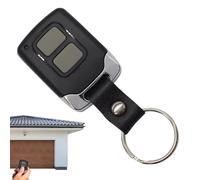 Clonazione per garage apribottiglie, controller portatile per cancelli, 8,9 x 3,22 x 1,1 cm, telecomando con due pulsanti, robusto, portachiavi con aspetto compatto, trasmettitore wireless per casa