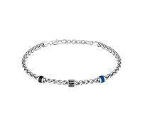 Clondo Bracciale Uomo Donna Inter in Acciaio - Collezione Ufficiale Calcio - Accessorio Elegante e Sportivo con Logo - Idea Regalo per Tifosi - Vari Modelli Disponibili (Chain Logo Minimal)