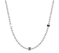 Clondo Collana Uomo Donna Juventus in Acciaio Inossidabile - Prodotto Ufficiale Calcio - Gioiello con Logo - Idea Regalo Elegante per Tifosi Bianconeri - Ragazzo e Ragazza (Chain Logo Necklace Sport)