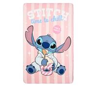 Clondo Coperta Plaid Per Bambina Per Stitch Fan, Morbido Pile, Idea Regalo, Gadget, Super Soffice, Rosa