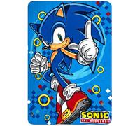 Clondo Coperta Plaid Per Bambini, Per Sonic Fan, Morbido Pile, Idea Regalo Bambino, Gadget, Super Soffice