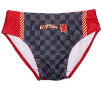 Clondo Costume da Bagno, per Harry Potter Fan, Mutandina Slip per Bambini e Ragazzi, Parigamba per Mare e Piscina (IT, età, 6 Anni, Regular, Rosso Scuro)