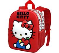 Clondo Hello Kitty Zainetto 3D Asilo Bambini, Zaino Tempo Libero Bambina, Scuola Materna, 31 Centimetri, Viaggio, Regalo