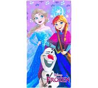 Clondo Telo Mare Bambina per Frozen Fan - Microfibra Morbida in Poliestere - Asciugamano Mare Piscina, Colori Vivaci, Idea Regalo Estate, Gadget Ufficiale