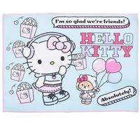 Clondo Tovaglietta in Tessuto Bambina, Per Hello Kitty Fan, 40x30cm, Pranzo, per il Tempo Libero e la Scuola, Pieghevole