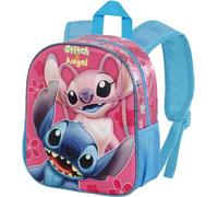 Clondo Zainetto 3D Asilo Bambini, Per Stitch e Angel Fan, Zaino Tempo Libero Bambina, Scuola Materna, 31 Centimetri, Viaggio, Regalo