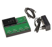 KALEA-INFORMATIQUE Docking station USB per 5 unità SSD mSATA con collegamento USB3.0 e funzione CLONING. Dock fornito con alimentatore esterno