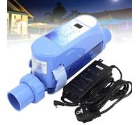 Clorazione for Piscine ad Acqua salata, generatore di Cloro salino for Piscine interrate, Dispositivo di clorazione for Piscine con Spa ad Acqua salata con Pannello Digitale, Wi-Fi Integrato(16g/h)