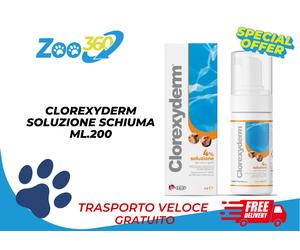 CLOREXIDERM SOLUZIONE SCHIUMA 200 ML + TRASPORTO GRATIS