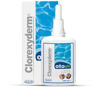 Clorexyderm Oto Più 150 Millilitri - Soluzione Potenziata per la Pulizia delle Orecchie di Cani e Gatti - Igiene Profonda in Caso di Sporco Persistente