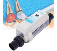 Clorinatore di sale per piscine fuori terra, pannello digitale intelligente e display salinità, generazione di cloro efficiente per piscine e spa