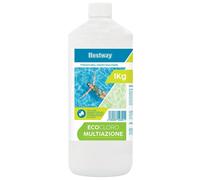 Cloro 10 Azioni Bestway Ecocloro 1 kg Multiazione, Sanificante e Antialghe