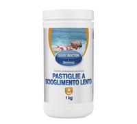 Bestway CLORO Lunga Durata 90% da 20 gr → 1 / 5 Kg Tricloro per Acqua Piscina