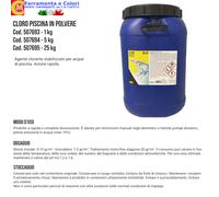 Cloro Antialghe Liquido Granulare Pastiglie Correttore PH + - Acqua PISCINA