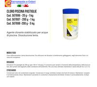 Cloro Antialghe Liquido Granulare Pastiglie Correttore PH + - Acqua PISCINA