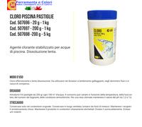 Cloro Antialghe Liquido Granulare Pastiglie Correttore PH + - Acqua PISCINA