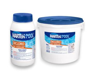 Cloro dicloro granuale per trattamento acqua piscine 1 e 5 kg