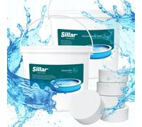 Cloro d'urto granulato 5 kg pastiglie di cloro 5 kg 200 g piscina set cura de...