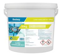 Bestway CLORO GRANULARE DICLORO 56% TRATTAMENTO RAPIDO SHOCK ACQUA PISCINA 10 kg