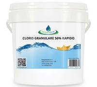 Cloro Granulare 56% Rapido per Piscina 5 kg Dicloro Stabilizzato a Rapida