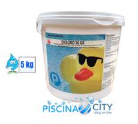 CLORO GRANULARE DICLORO SHOCK 56% PISCINA 1/5/10/25 KG