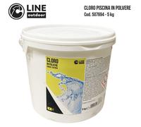 CLORO GRANULARE IN POLVERE GRANI GRANELLI 5 kg PER PISCINE PISCINA
