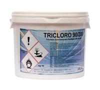 Cloro in Pastiglie per Manutenzione Piscine Tricloro 90/200 10 kg Aral