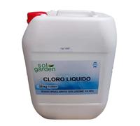 Cloro Liquido in tanica da 25 Kg Solgarden