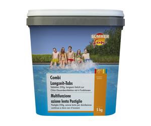 Cloro multifunzione 5 kg Bianco - blu